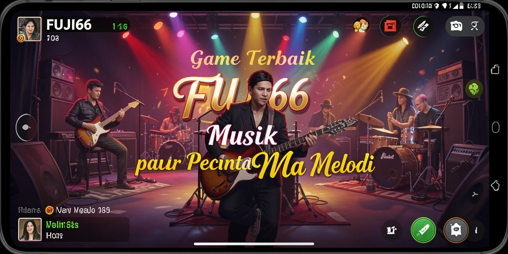 Tampilan gameplay FUJI66 yang penuh warna dan menarik.