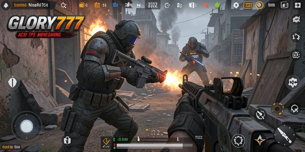 Tampilan gameplay GLORY777 yang menawan dan menegangkan.
