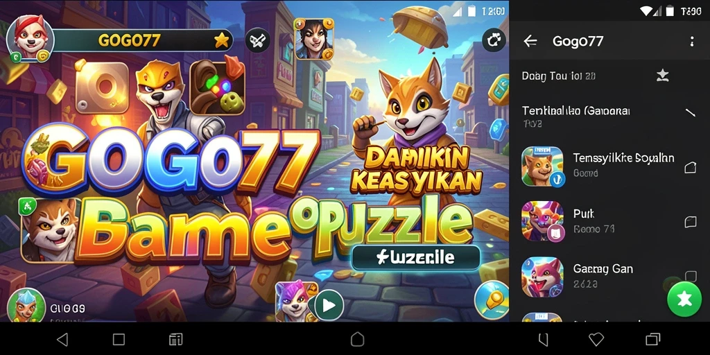 Tampilan gameplay menarik dari GOGO77 yang penuh tantangan.