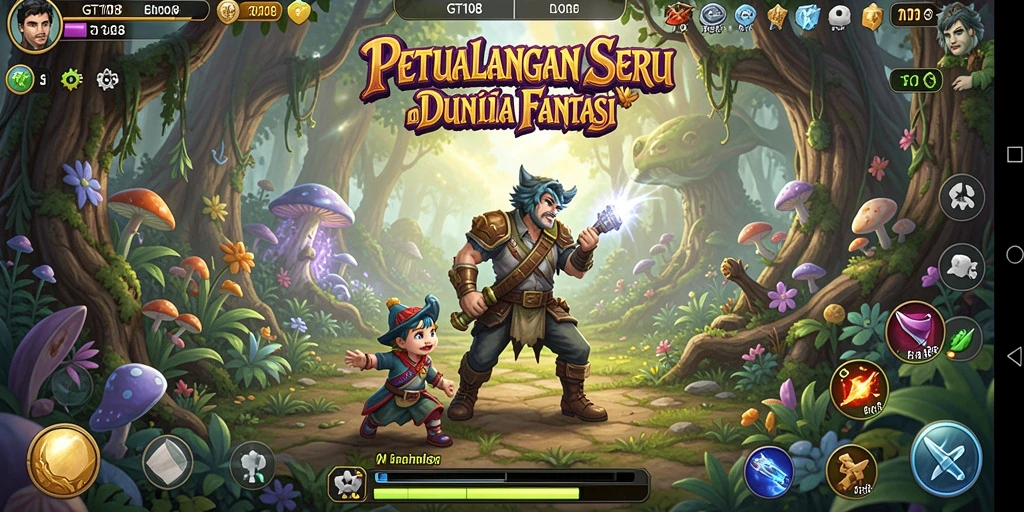 Tampilan gameplay GT108 yang penuh aksi dan tantangan.