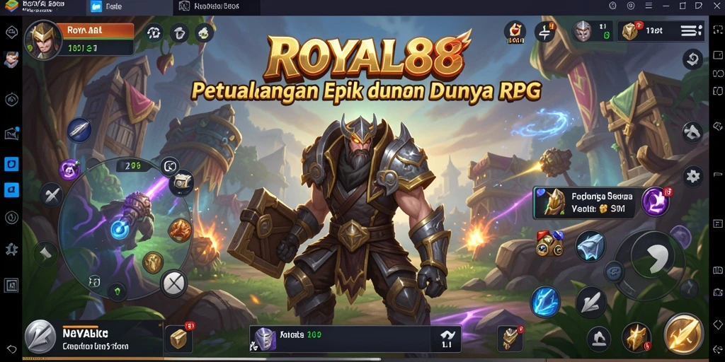 Gameplay menakjubkan dengan petualangan seru dalam ROYAL88.