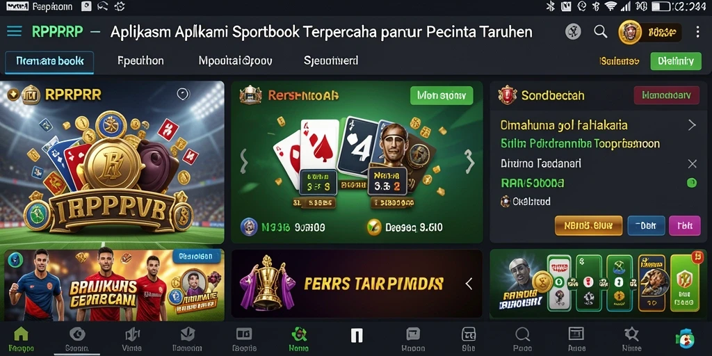 Screenshot gameplay RPRPRP menampilkan taruhan langsung yang menegangkan.