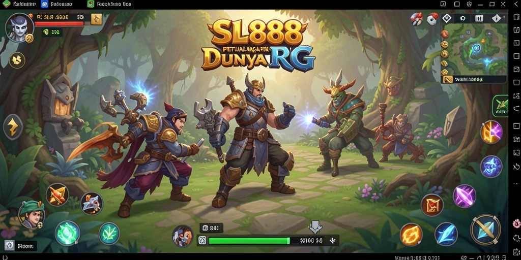 Gameplay menarik SL888 dengan grafis menawan dan petualangan seru.